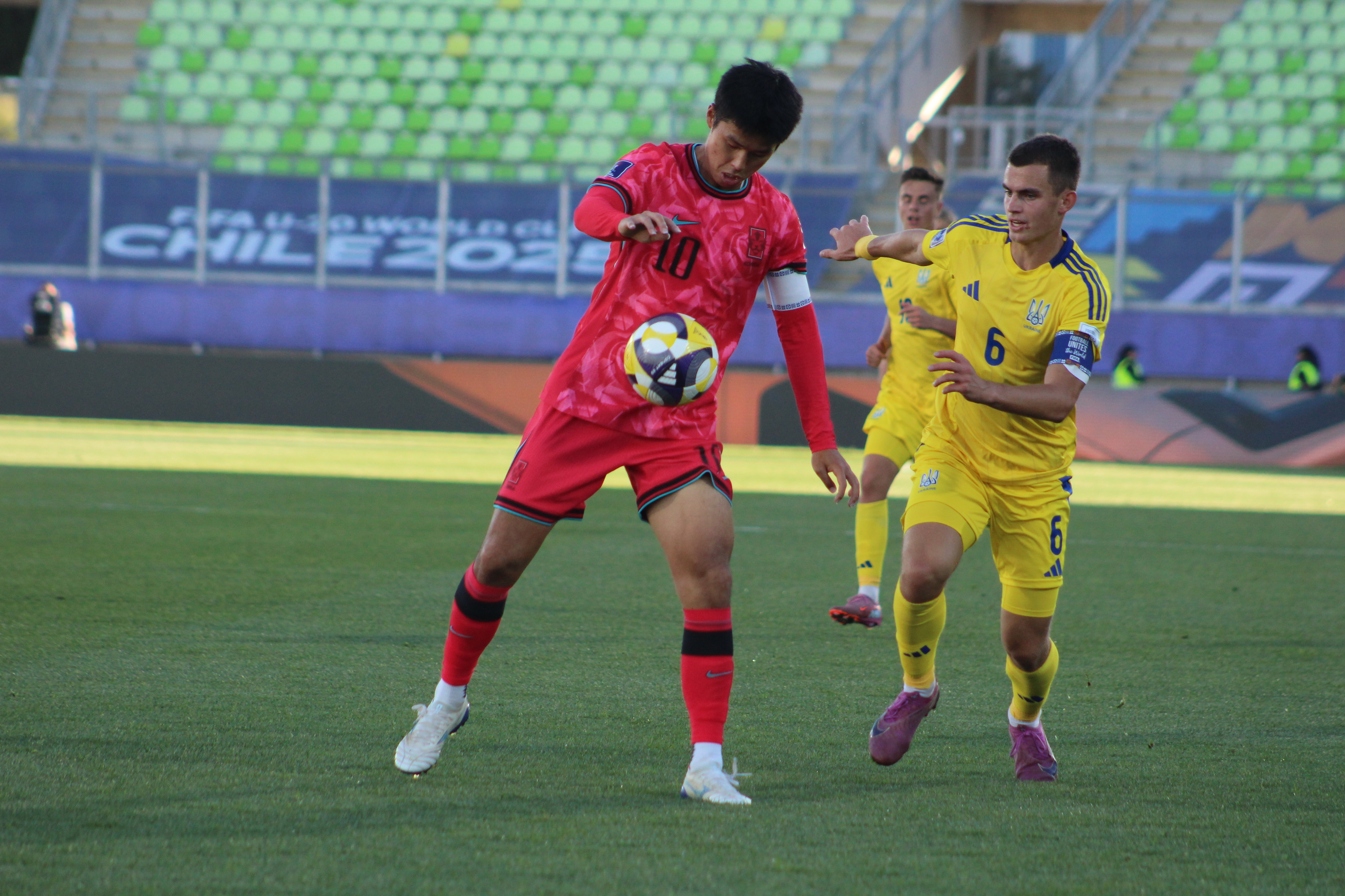 Primera fase: Corea del Sur vs Ucrania