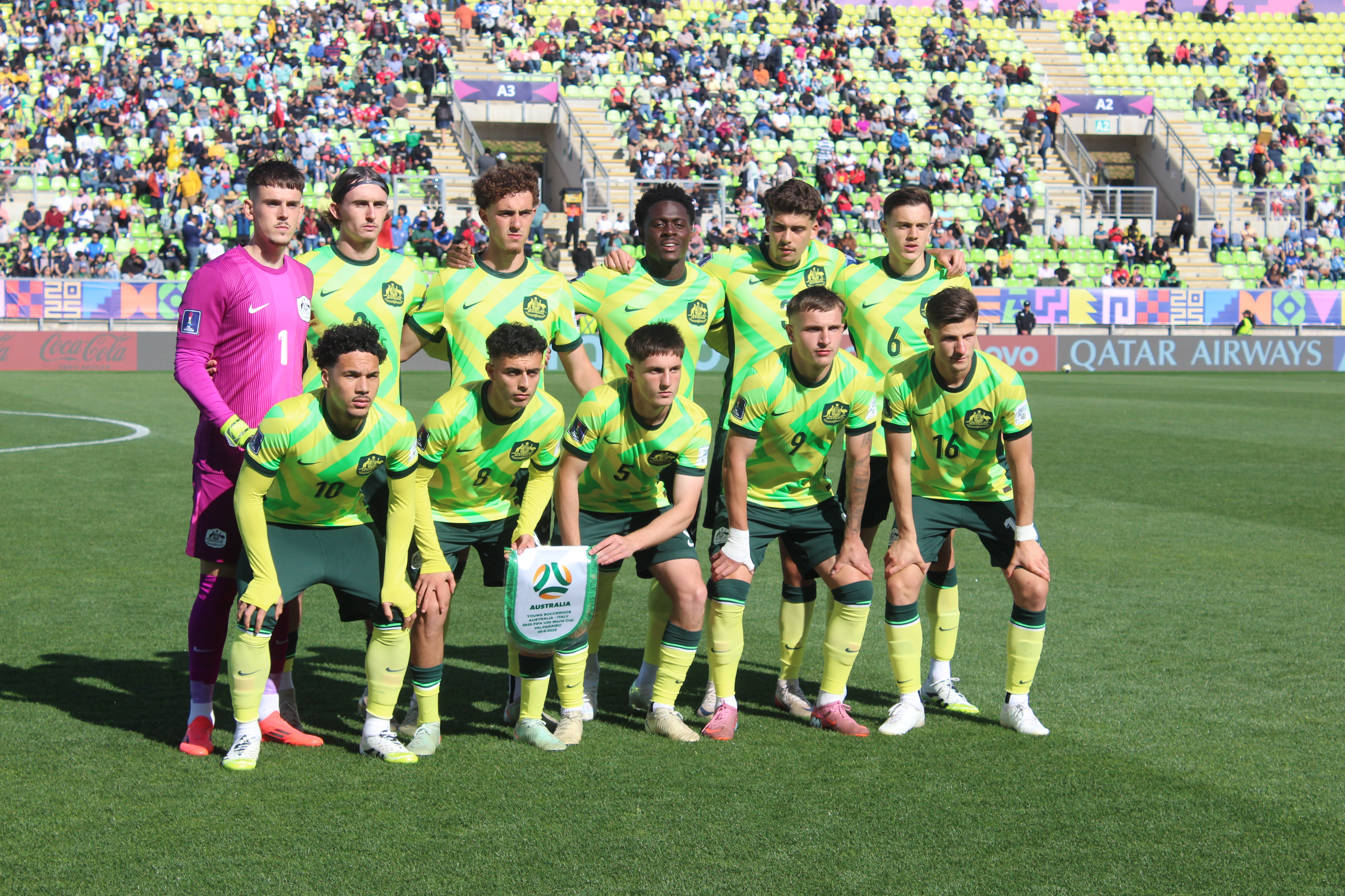 Primera fase: Italia vs Australia 1-0 primer tiempo
